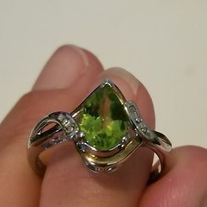 NWT Perido pear shape ring.  Size 7.